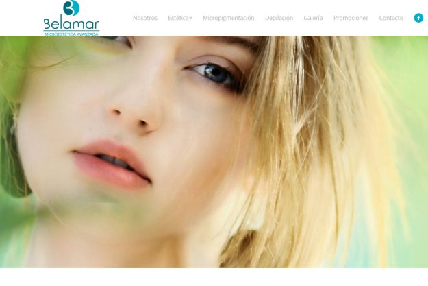 Página Web Clínica Estética