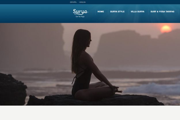 Página Web Escuela de Yoga