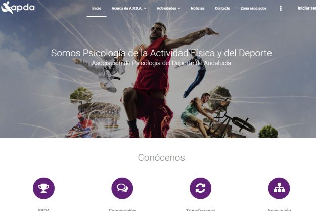 Web Psicólogos del Deporte Andalucía