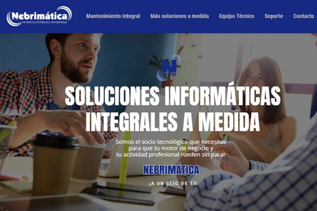 Web Empresa Informática